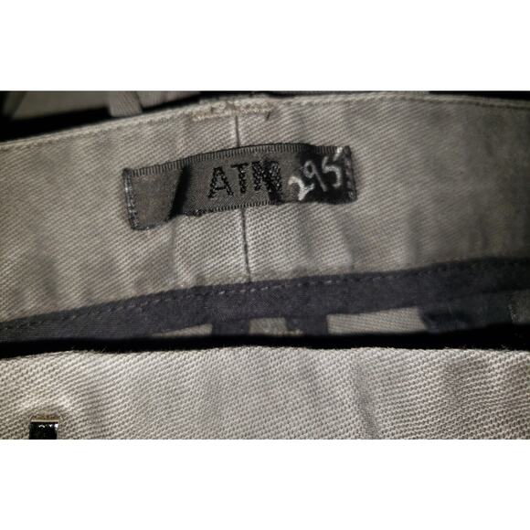 ATM ANTHONY THOMAS MELILLO Anthracite Enzyme Wash Pants Mens Waist 32 NEW NWT - Picture 5 of 10